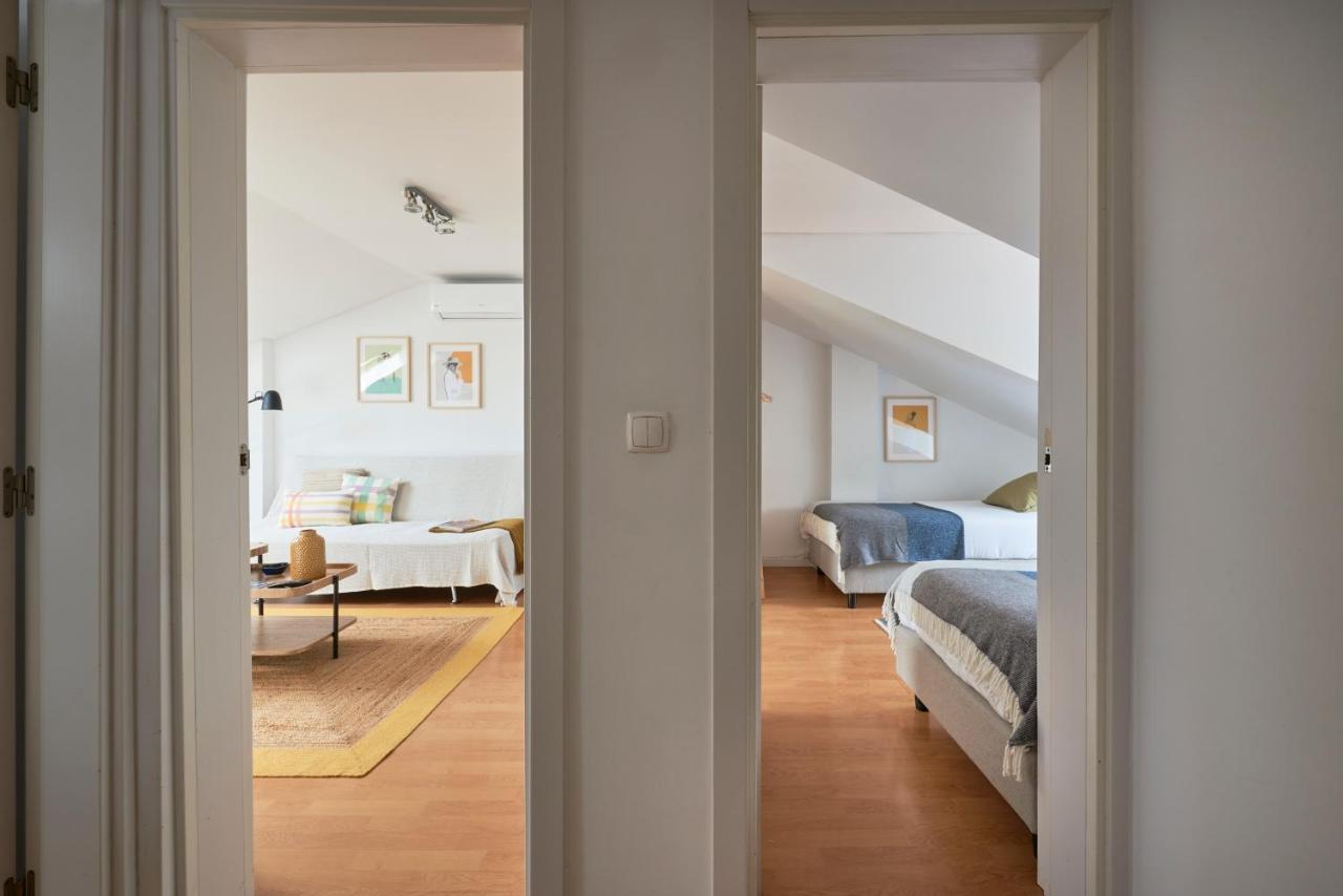 Bright Apt W Balcony, Ac, Parking, By Timecooler Lisboa Extérieur photo